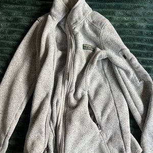 LL bean zip up fleece